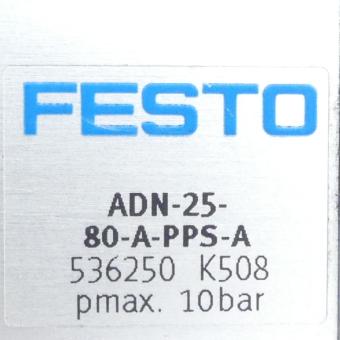 Compact cylinder ADN-25-80-A-PPS-A 