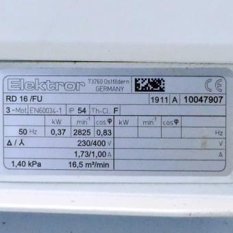 Radial-Mitteldruckventilator RD 16/FU 