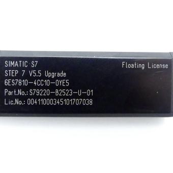 Simatic S7 Step 7 V5.5 Upgrade Floating License 