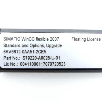 Simatic WinCC flexible 2007 Standard and Options Upgrade Floating License 