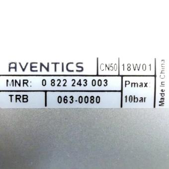 Kolbenstangenzylinder TRB-DA-063-0080-0-2-1-1-1-1-BAS 