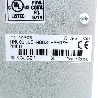 IndraDrive POWER STAGE HMV01.1E-W0030-A-07-NNNN 