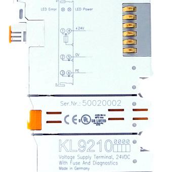 Potential feed Terminal 
