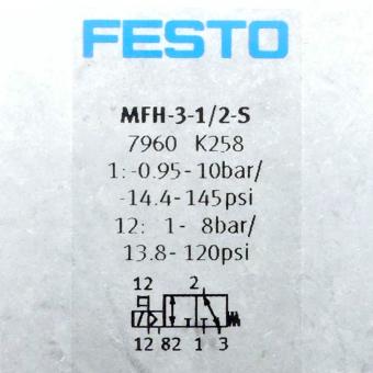 Magnetventil MFH-3-1/2-S 