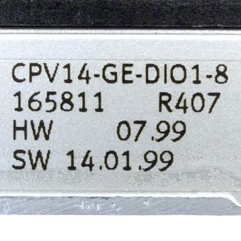 Electrical interface CPV14-GE-DI01-8 