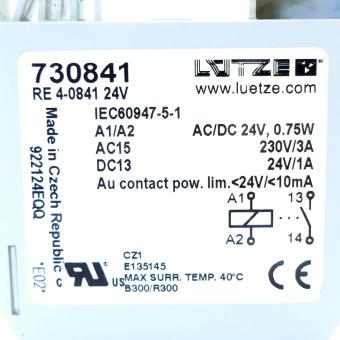 Relaiskoppler RE 4-0841 24V 
