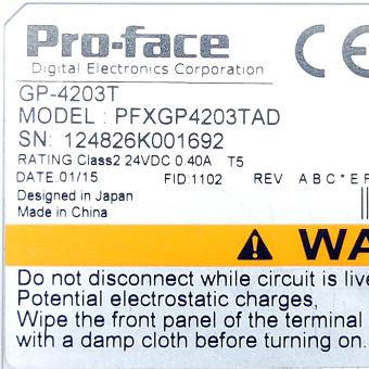 Touch-Panel GP-4203T 