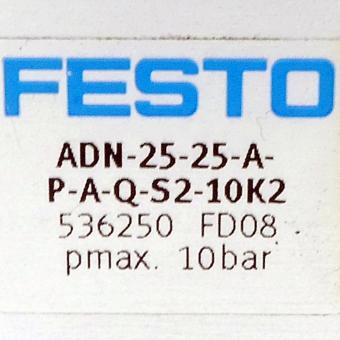 Compact cylinder ADN-25-25-A-P-Q-S2-10K2 
