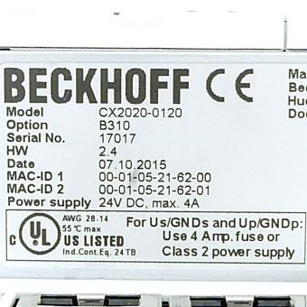 Basic CPU module  New FS