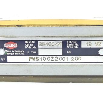 Steuerplatte PWS10GZ2001200 