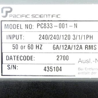 Brushless servo drive 