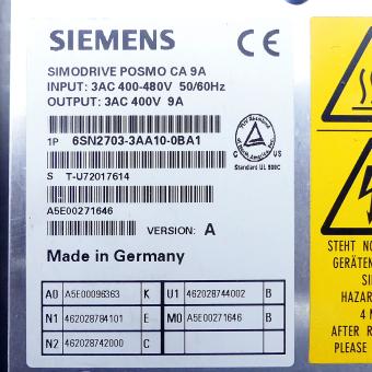 SIMODRIVE POSMO CA 9A 