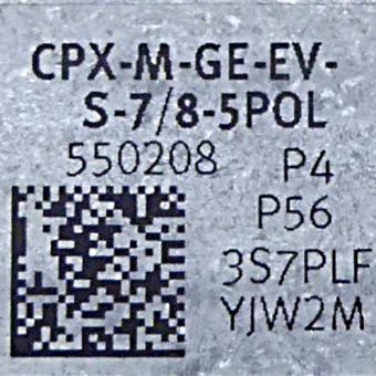 Verkettungsblock CPX-M-GE-EV-S-7/8-5POL 