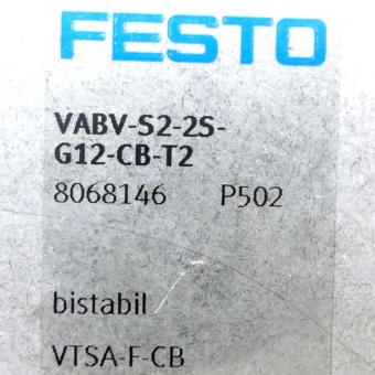 Verkettungsplatte VABV-S2-2S-G12-CB-T2 