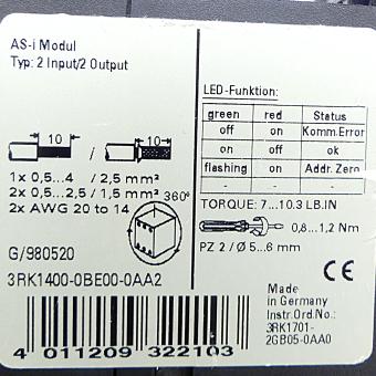 AS-i SlimLine Module 