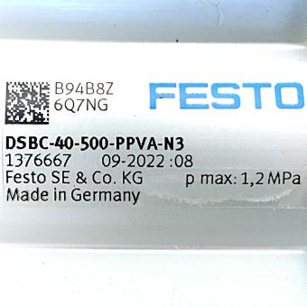 standard cylinder DSBC-40-500-PPVA-N3 