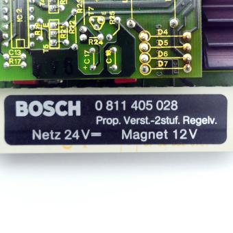 Prop. Amplification 2 levels Control valve card 