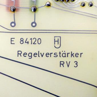 Control amplifier RV3 