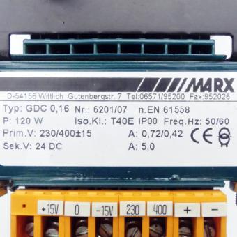 Power supply GDC0,16 
