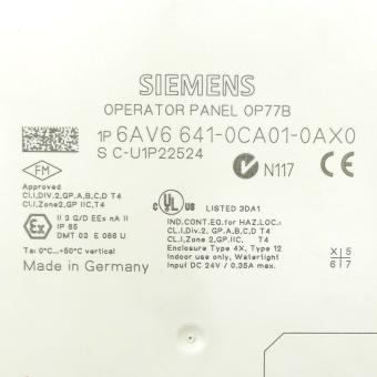 Simatic Panel OP77B 