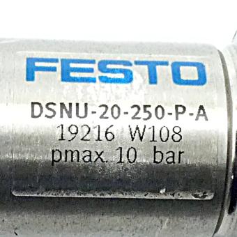 Normzylinder DSNU-20-250-P-A 