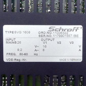 Power Supply Unit SVG 1608 