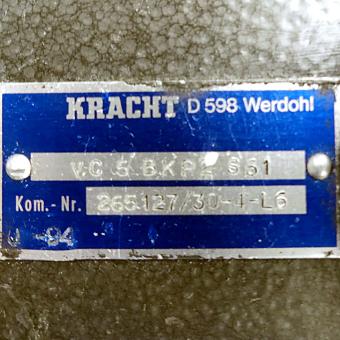 Gear flow meter 
