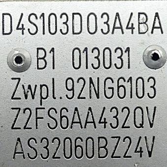 Hydraulic throttle check valve with electrical control 