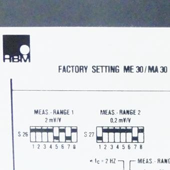 Amplifier card ME30 
