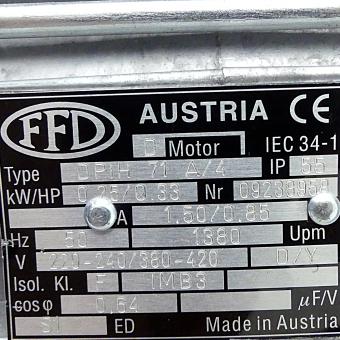 Electric motor DPIH 71 A/4 