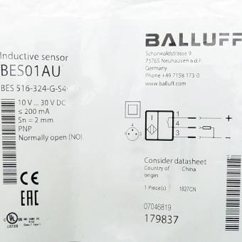 Induktiver Sensor BES01AU 