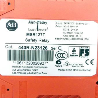 Sicherheitsrelais MSR127T MSR127T  