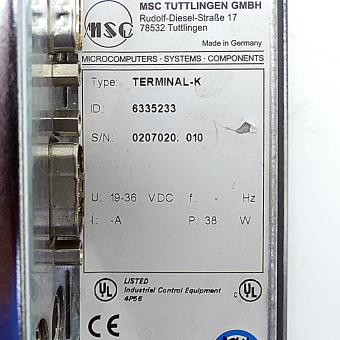 Bedienterminal TERMINAL-K Gebraucht