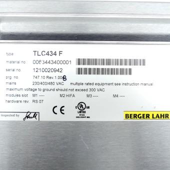 Positioning controller for 3-phase AC servo motors TLC434F -/HIFA/-/-  Used