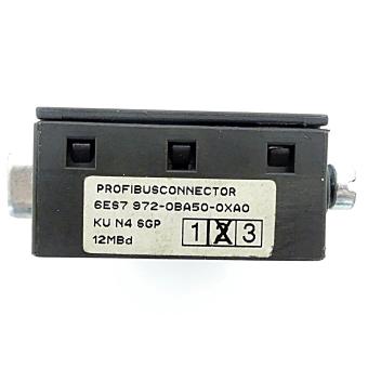 Connector plug for Profibus  