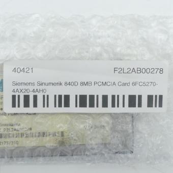 Sinumerik 840D 8MB PCMCIA Card  