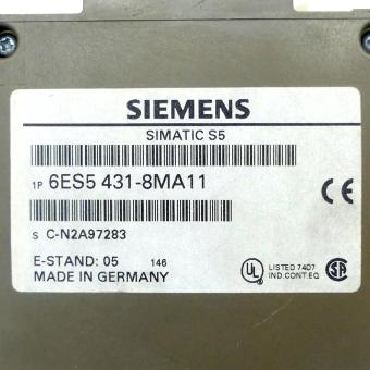 Digitaleingabe SIMATIC S5 