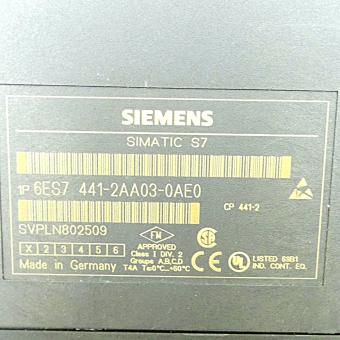 Kommunikationsprozessor SIMATIC S7-400 CP 441-2 Gebraucht