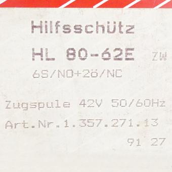 Hilfsschütz HL 80-62E 