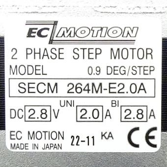 NEMA23 2-phase stepper motor 0.9° 0.44Nm Strands: 8 2.0A Front shaft: 6.35mm  