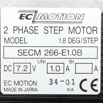 NEMA23 2-Phasen-Schrittmotor 1.8° 0.9Nm Litzen:8 1.0A 2-Wellenenden:6.35mm  