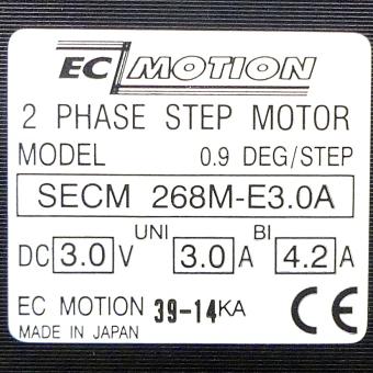 NEMA23 2-phase stepper motor 0.9° 1.45Nm Strands: 8 3.0A Front shaft: 6.35mm  