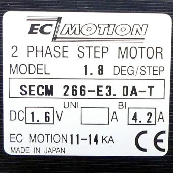 NEMA23 2-Phasen-Schrittmotor 1.8° 0.9Nm Anschlußkasten 3.0A Frontwelle:6.35mm  