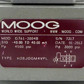 Servo valve H38JOGM4VPL H38JOGM4VPL 