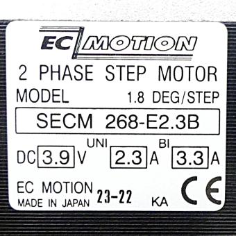 NEMA23 2-phase stepper motor 1.8° 1.35Nm Strands: 8 2.3A 2 shaft ends: 6.35mm  