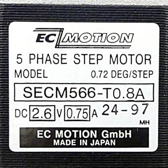 SIZE60 5-phase stepper motor 0.72° 0.83Nm Strands: 10 0.8A Front shaft: 8mm  