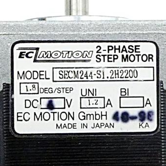 NEMA17 2-phase stepper motor 1.8° 0.26Nm Strands: 6 1.2A Front shaft: 5mm Encoder TTL  
