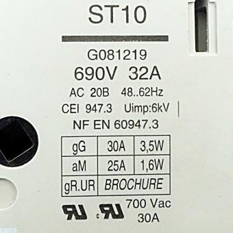 Sicherungshalter ST10 Gebraucht