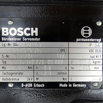 Bürstenloser Servomotor SD-B4 140 020-00.000 Gebraucht