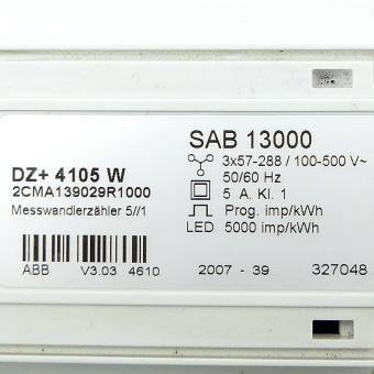 Messwandlerzähler 5//1 DZ+ 4105 W Refurbished